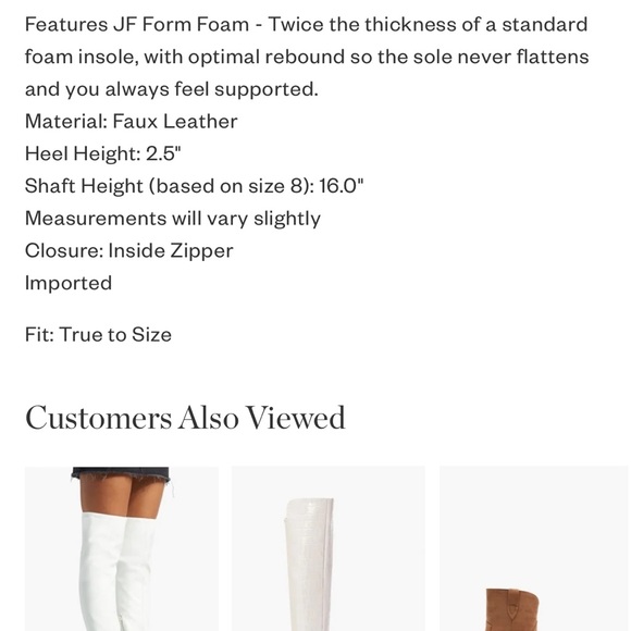 Brown western cowboy over the knee heeled boots - Picture 7 of 9